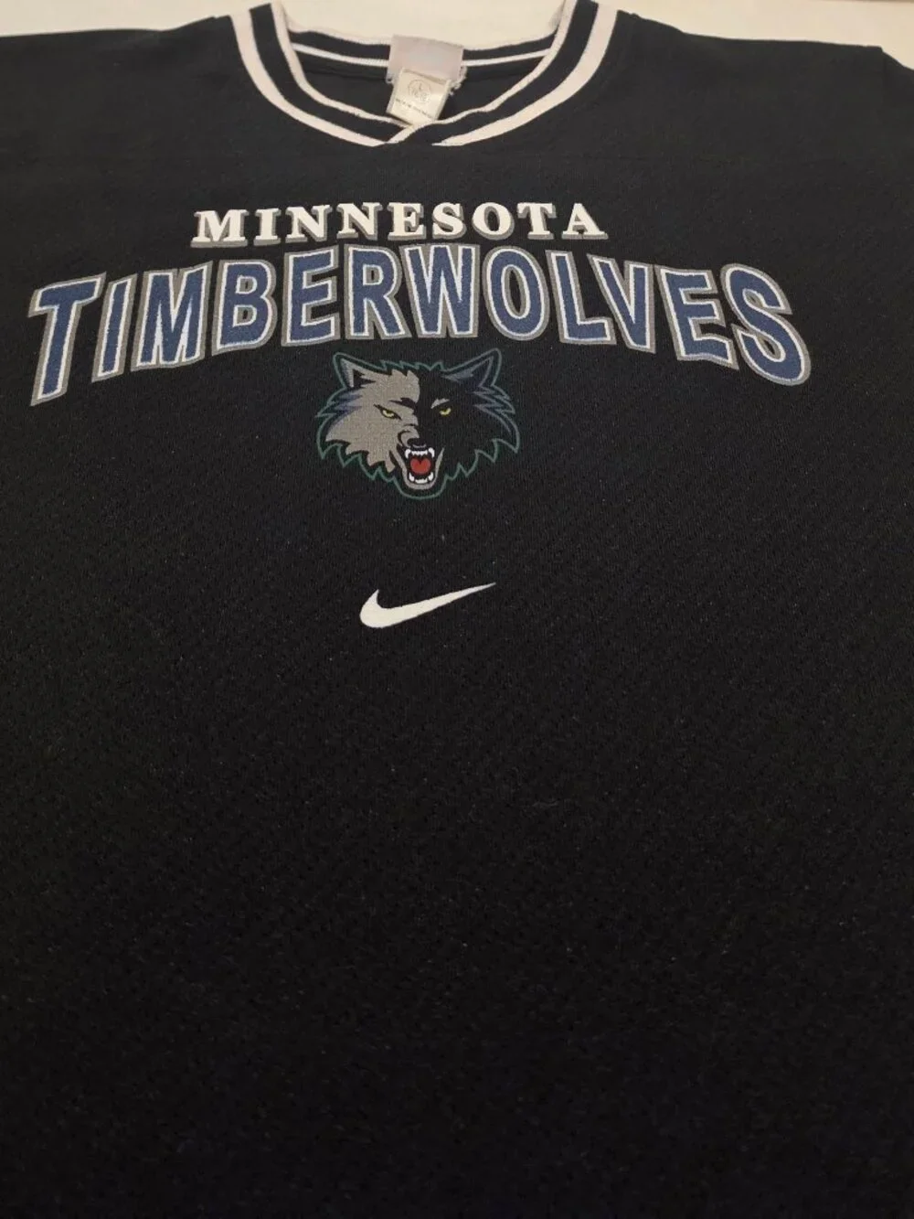 Vintage Nike Minnesota Timberwolves Jersey Youth L